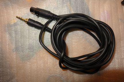Аудиокабель 3.5 мм - XLR M 3-pin