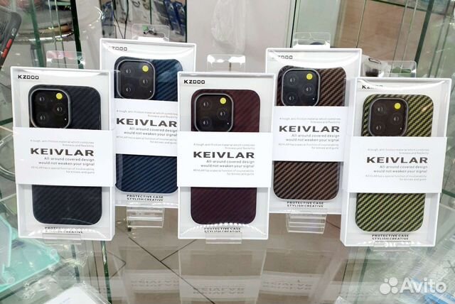 Чехол для iPhone 12/13/14 Kevlar k-doo/kzdoo
