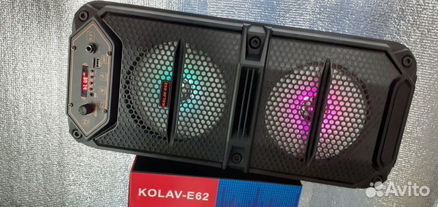 Колонка 54см Music Beach Беспроводная Блютуз Радио