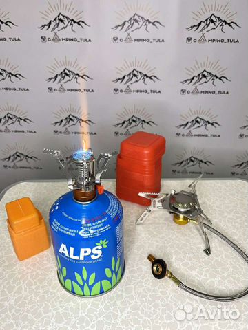 Газовая горелка туристическая компакт