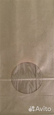 Продаю крафт-пакет с окном