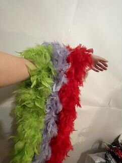 Боа из перьев