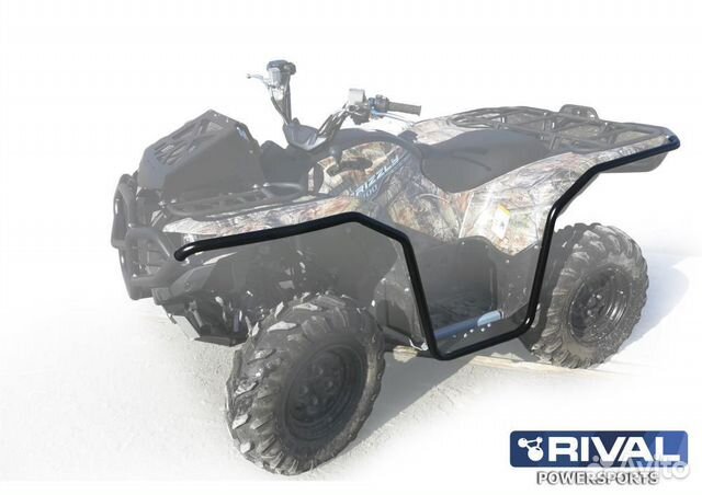 Yamaha Grizzly 700 Защита боковая 2013- +крепление