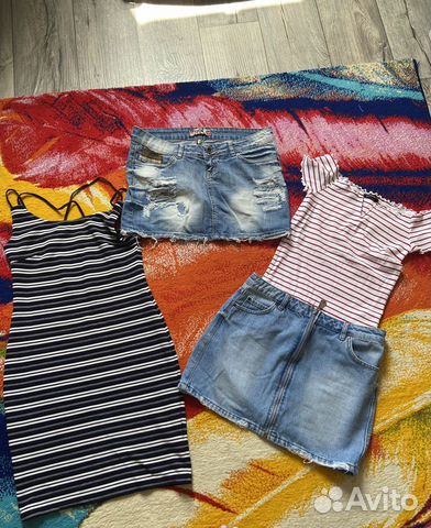 Женские летние вещи пакетом 46 размер