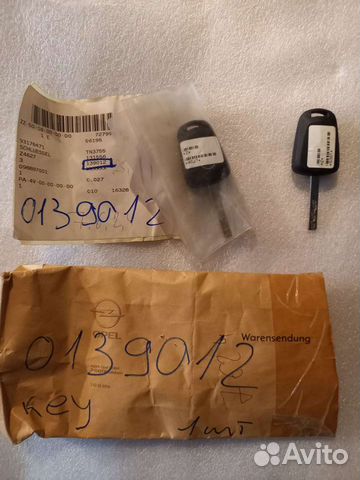 Корпус ключа зажигания opel astra h, zafira b