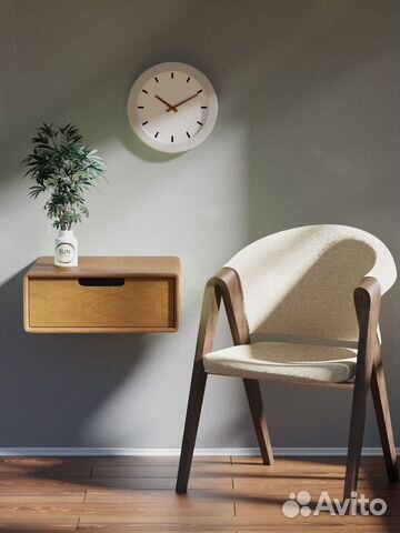 Тумба прикроватная подвесная консоль полка под тв