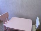 Детский стол и 2 стула IKEA объявление продам