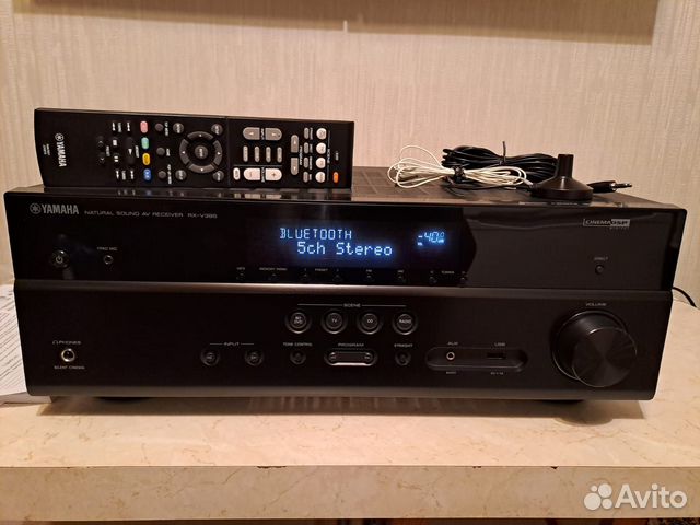 Ресивер yamaha RX-V385 4К Bluetooth USB hdmi 2.0