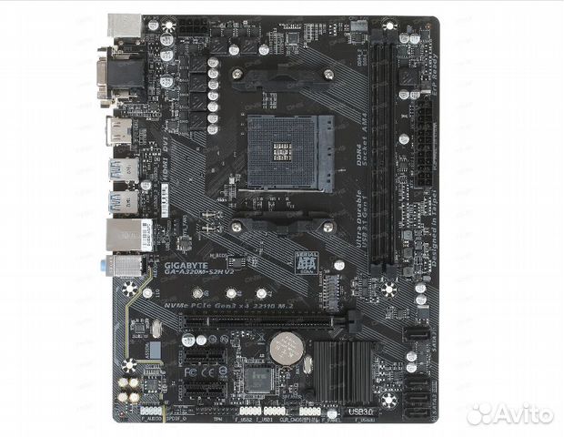 Материнская плата gigabyte GA-A320M-S2H V2 купить в Челябинске ...