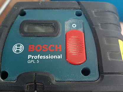 Лазерный уровень bosch gpl5