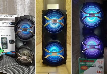 Портативная колонка Bt Speaker 55см радио, караоке