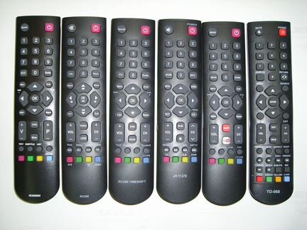 Пульты для телевизоров Telefunken,Thomson,Supra