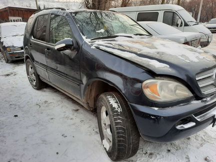 Mercedes-Benz M-класс 3.2 AT, 2002, битый, 198 000 км