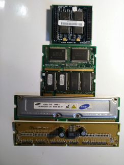 Оперативная память simm dimm DDR1\ 2\ 3 sdram