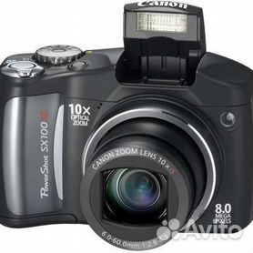 Компактный фотоаппарат Canon PowerShot SX100 IS
