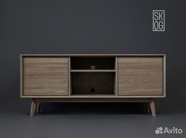 Тумба тв «Обычная» из дуба