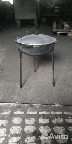 Тренога для казана, котелка разборная