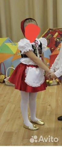 Костюм красная шапочка