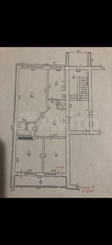 3-к. квартира, 75 м², 1/3 эт.