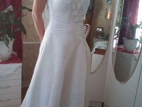 Свадебное платье 46 размер новое
