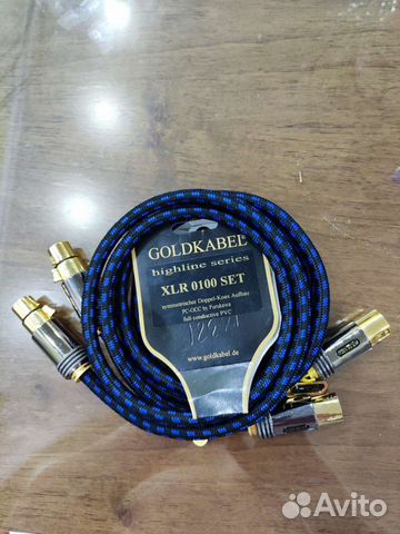 Goldkabel hinghline series XLR-XLR 0100 Германия