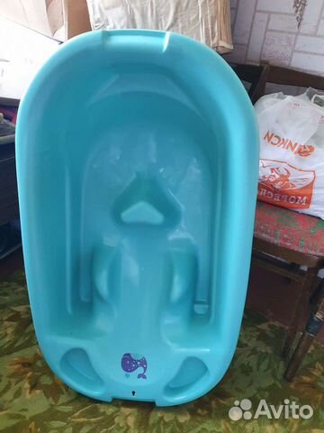 Ванночка для купания с горкой