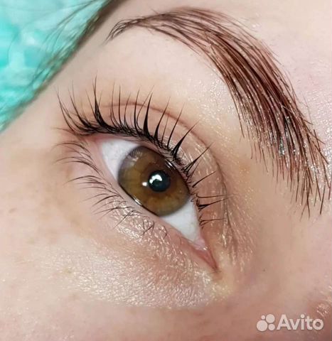 Ламинирование ресниц+ботокс