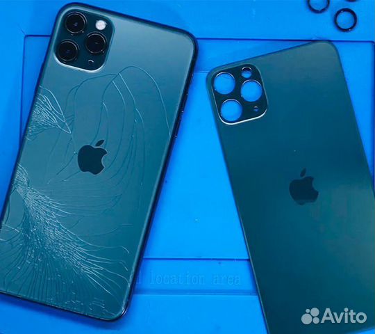 Замена заднего стекла iPhone лазером с Гарантией