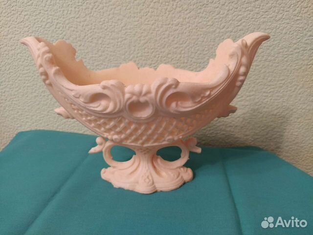 Ваза-конфетница из полистоуна СССР