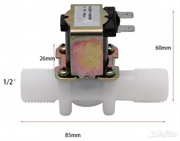 Электромагнитный клапан 12 вольт