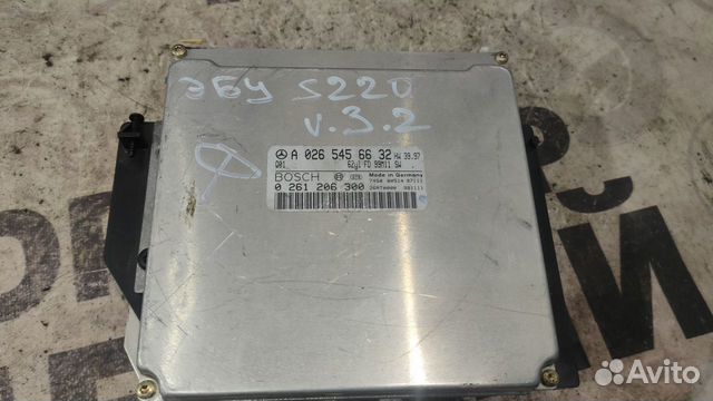 Блок управления двигателя Mercedes W220 V-3.2