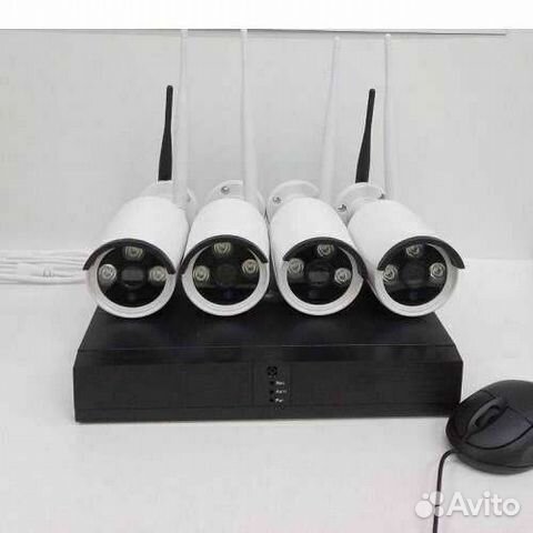 Комплект видеонаблюдения Уличный WiFi-FullHD 2MP