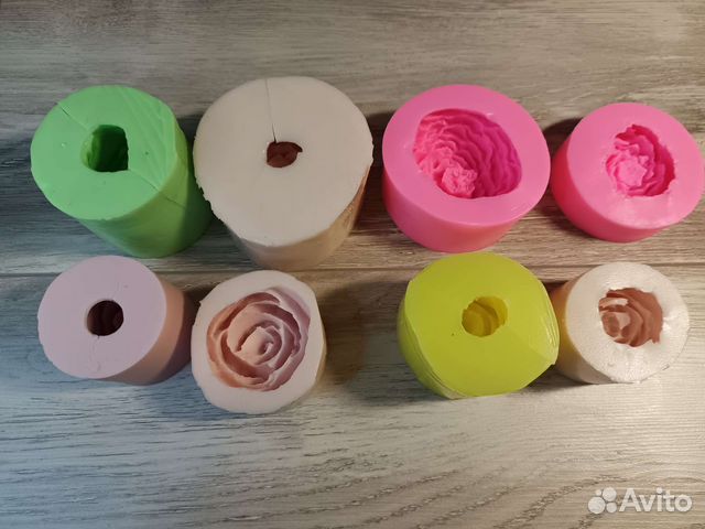 Силиконовые формы для мыла цветы