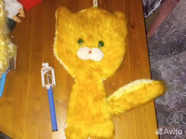 Игрушка СССР кот пижамница