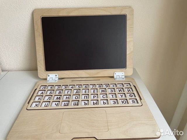 Планшет магнит обучающая азбука дерево