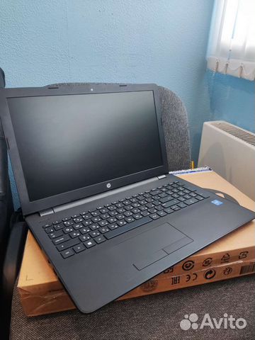 Новый ноутбук HP гарантия/intel/ssd/15.6