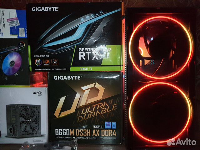 Мощный Пк Core i5 12400F/B660/RTX 3060 Ti