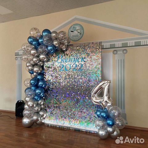 Оформление шарами, фотозона