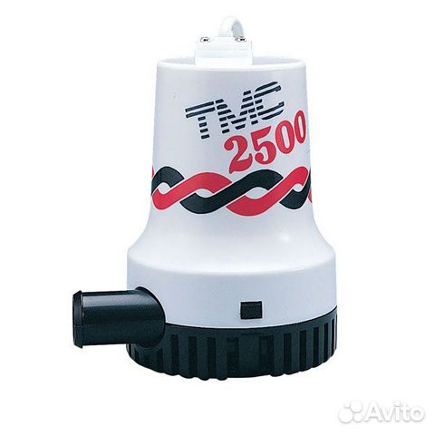 Помпа трюмная TMC 2500 осушительная 12 V