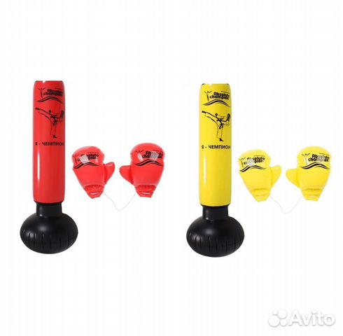 Детская надувная боксерская груша 