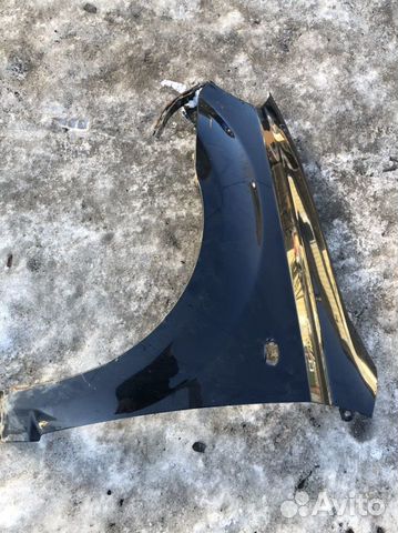 Chevrolet aveo т250 крыло переднее левое