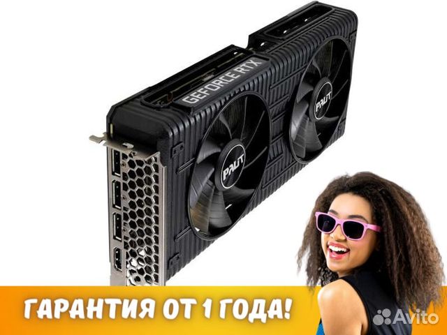 Видеокарта Palit PCI-E 4.0 RTX3060 dual OC 12G