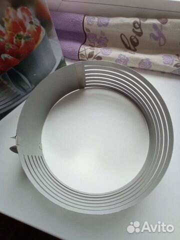 Форма-слайсер для нарезки бискита на коржи, раздви