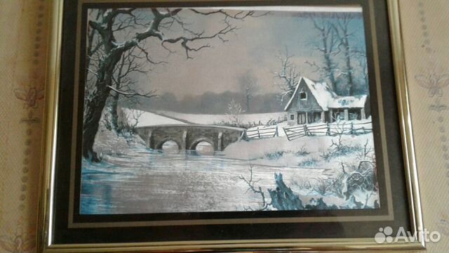 Картины шелкография и чеканка по меди.ссср