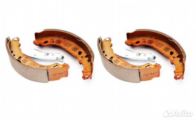Колодки задние (барабанные) Polo Sedan