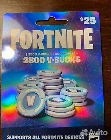 Код на вбаксы в fortnite купить в Казани | Электроника | Авито