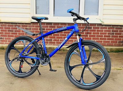 Синий велосипед/ Литые диски