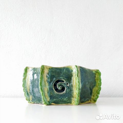 Керамическая Ваза для фруктов / Клубочница