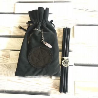 Чёрные восковые свечи,номер 60