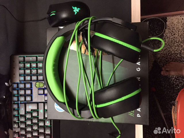 Игровые наушники HP